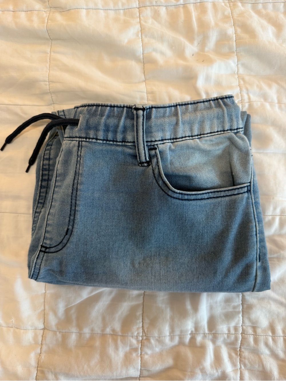 BLUMIND Light-wash denim jogger jegging pants Size 8 / Medium